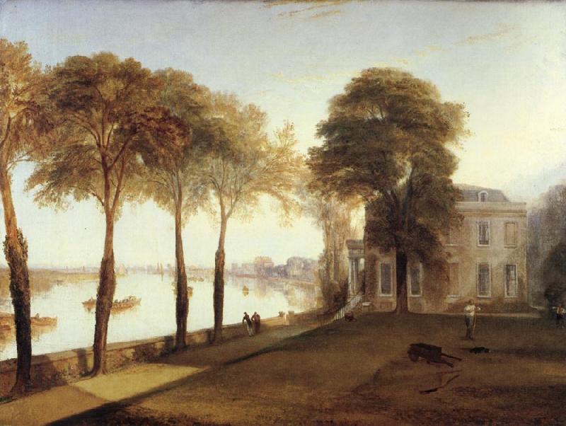 Joseph Mallord William Turner Mortlake terrace:early summer morning oil painting picture